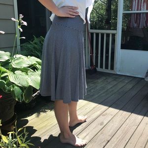 Talbots Stretchy Knit Circle Skirt